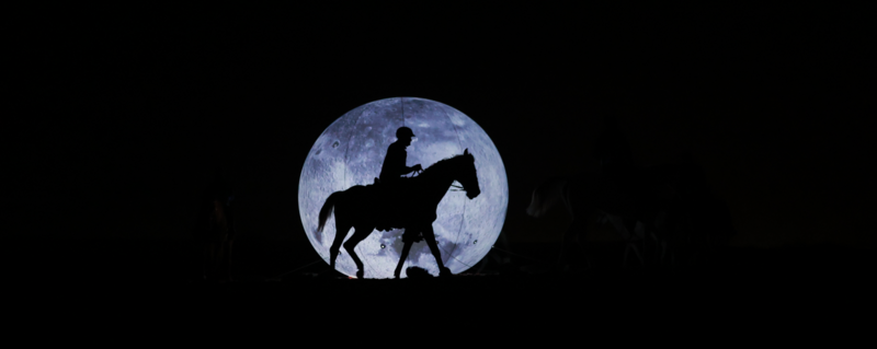 Full Moon Ride at the Beach